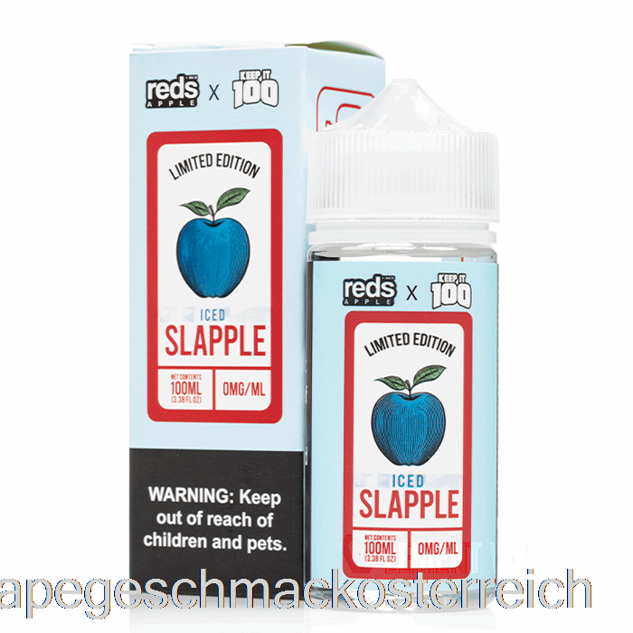 Iced Slapple – 7 Daze X Keep It 100 – 100 Ml 0 Mg Vape-Geschmack